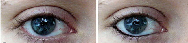 permanente make-up ogen. oog make up eyeliner kajal waterlijn binnen oogrand en bovenste oogleden  omgeving antwerpen